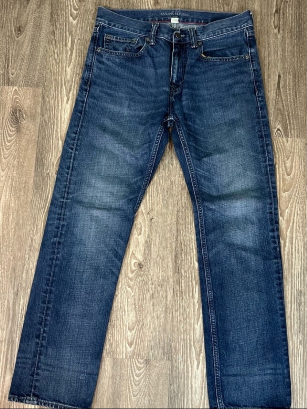 Banana Republic Slim Fit Men's Jeans 31x30 Blue Medium Wash Casual Denim